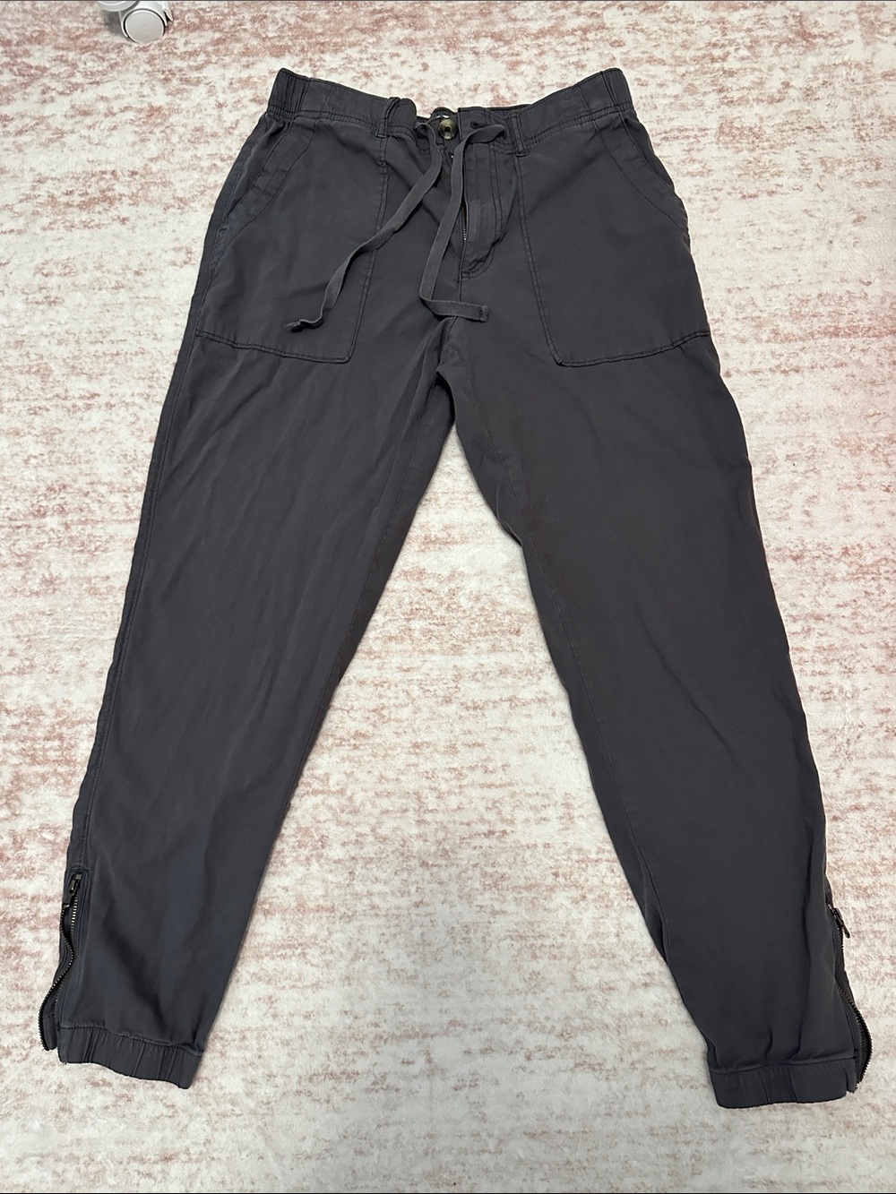 Sonoma Charcoal Drawstring Jogger Pants